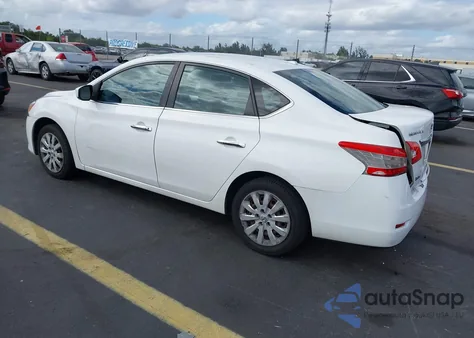 2015 Nissan Sentra Fe+ S/S/Sl/Sr/Sv из США, поврежденный, VIN 3N1AB7AP2FY247086